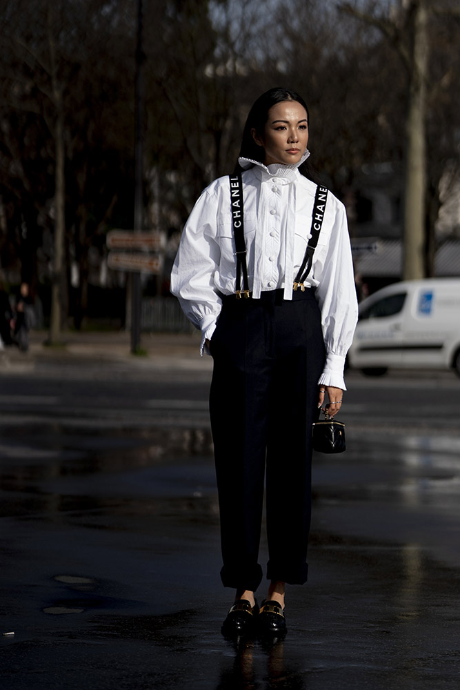 Paris Fashion Week Street Style Fall 2020 #15