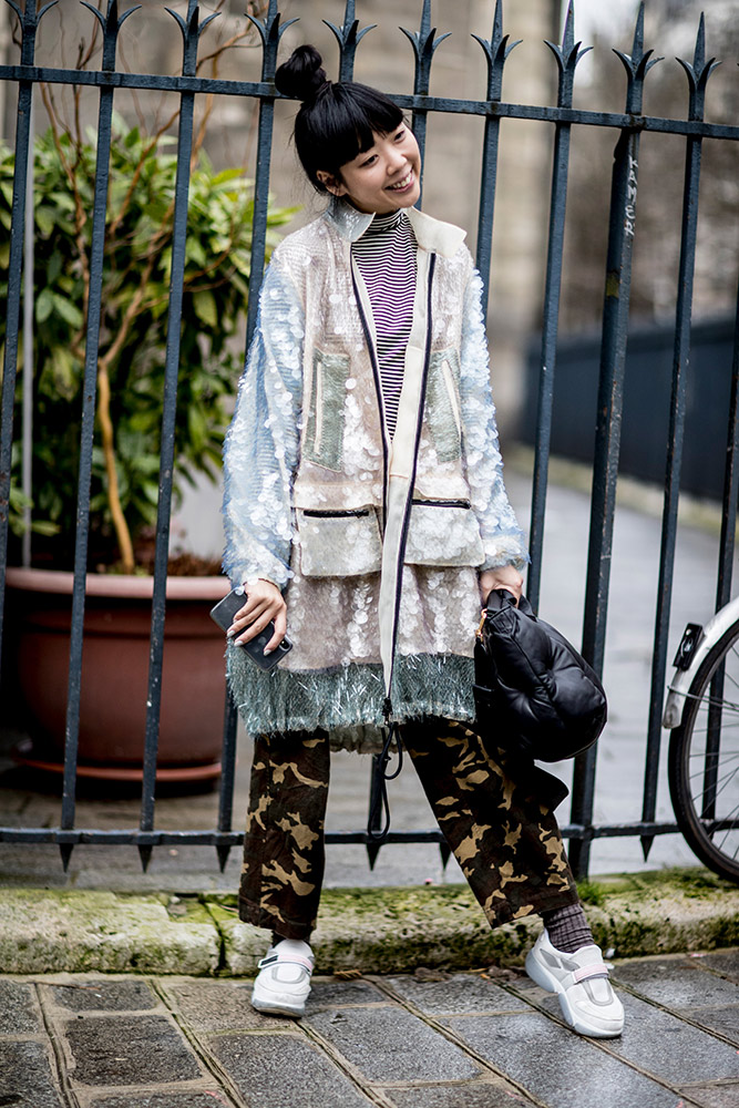 Paris Haute Couture Spring 2018 Street Style #28