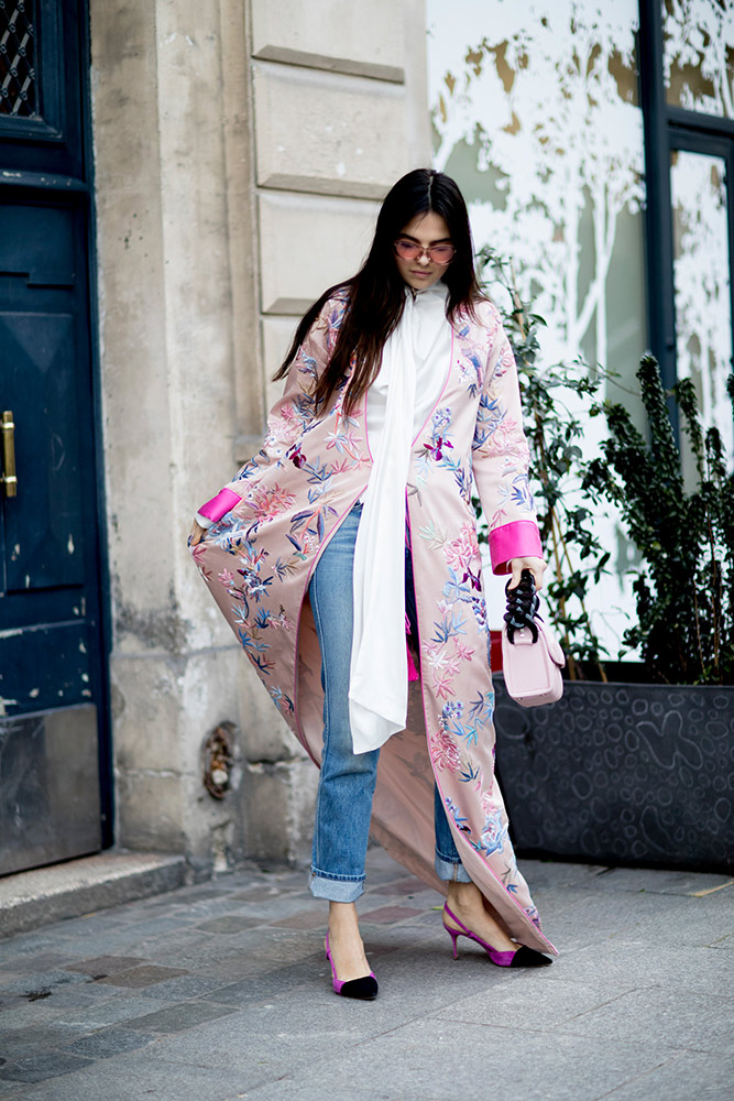 Paris Haute Couture Spring 2018 Street Style #45