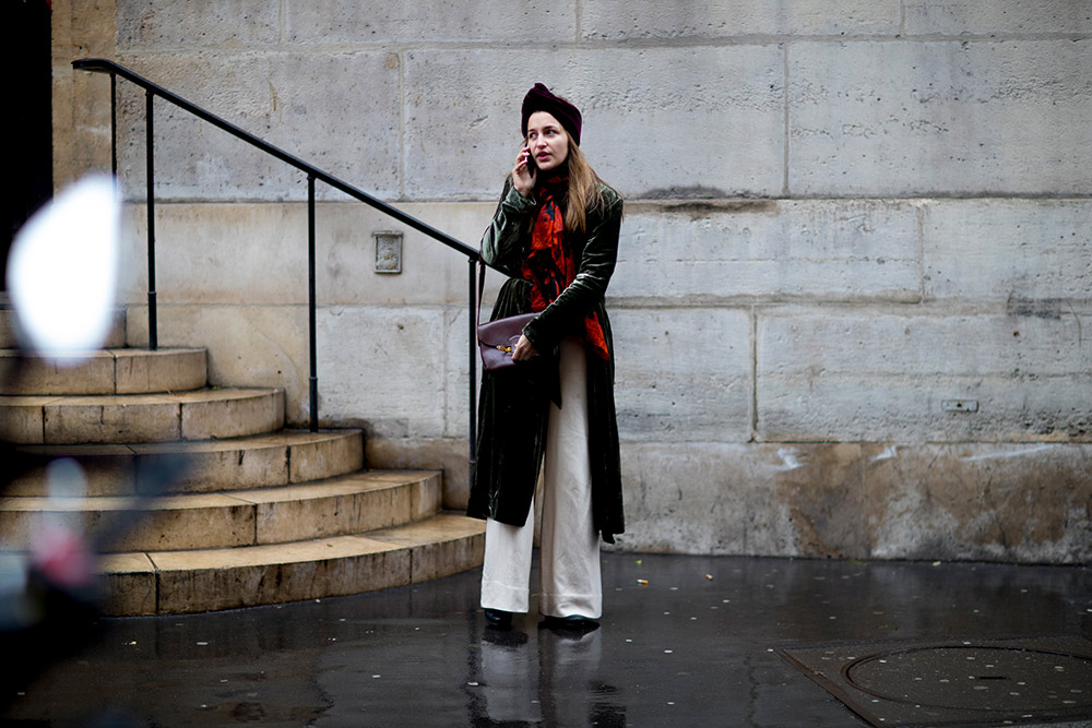 Paris Haute Couture Spring 2018 Street Style