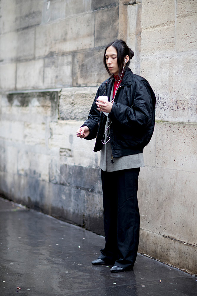 Paris Haute Couture Spring 2018 Street Style #20