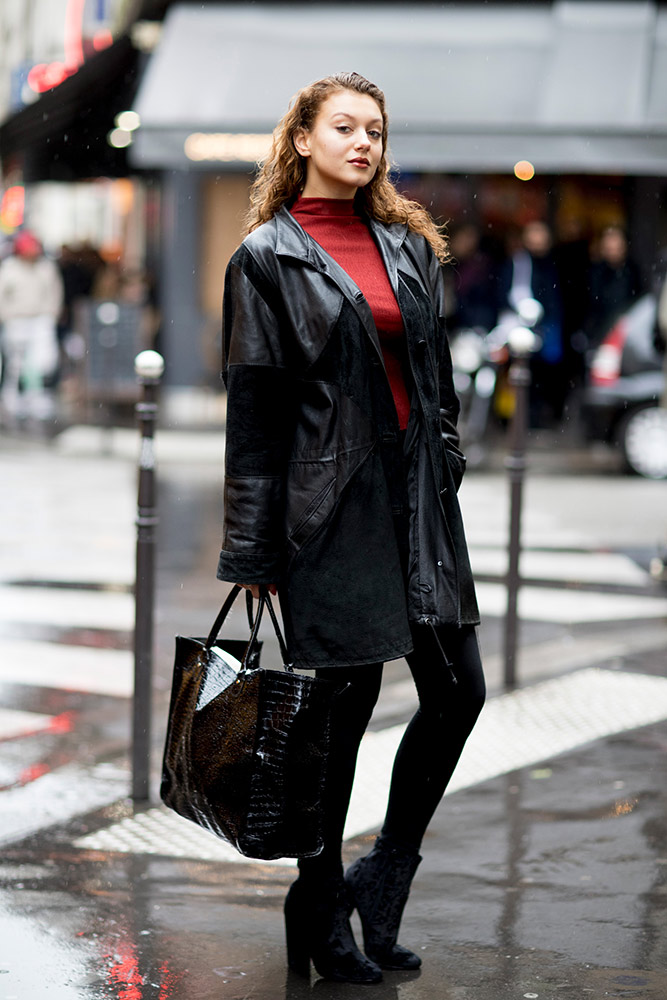 Paris Haute Couture Spring 2018 Street Style #21