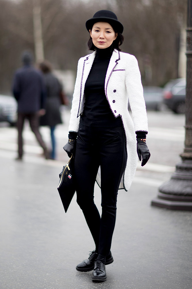 Paris Haute Couture Spring 2018 Street Style #60