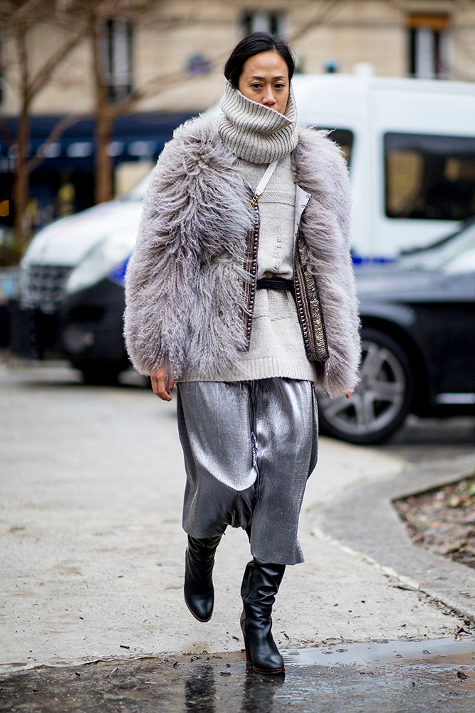 Paris Haute Couture Street Style Spring 2019 #2