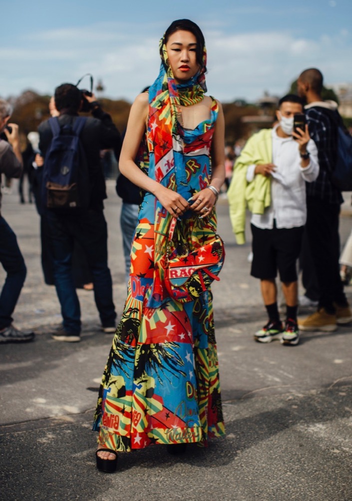 PFW Spring 2022 Street Style #13