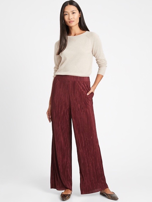 Plisse Pants #9