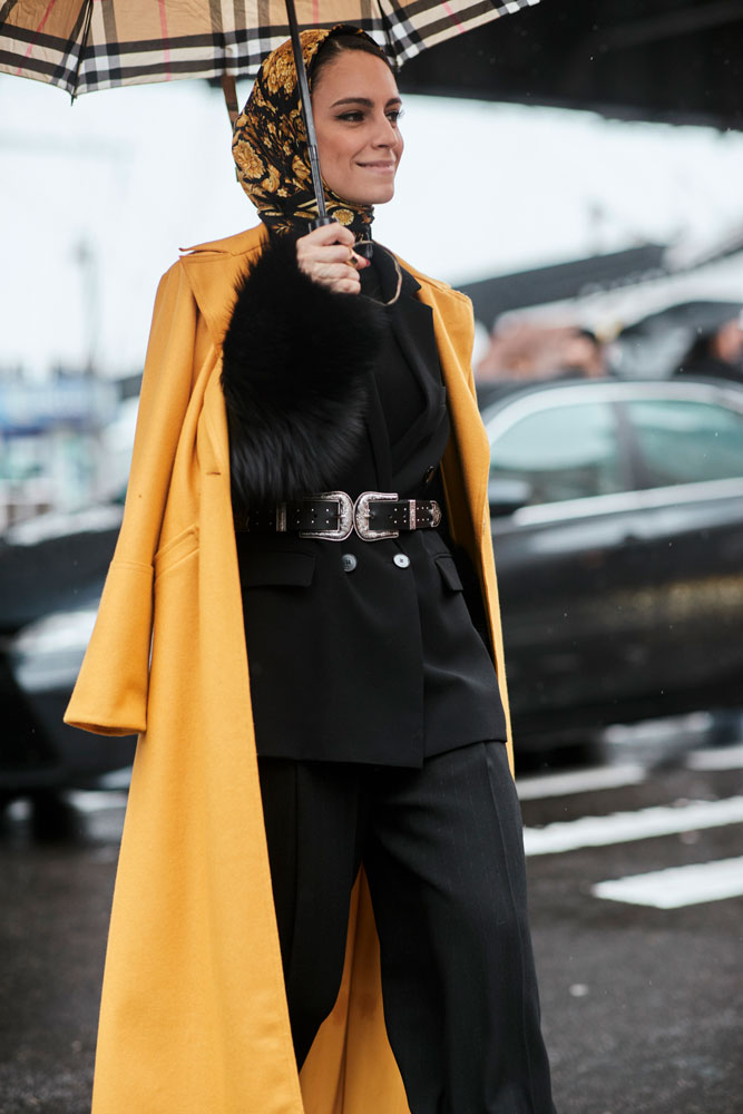 Rain Style NYFW Fall 2018 #2