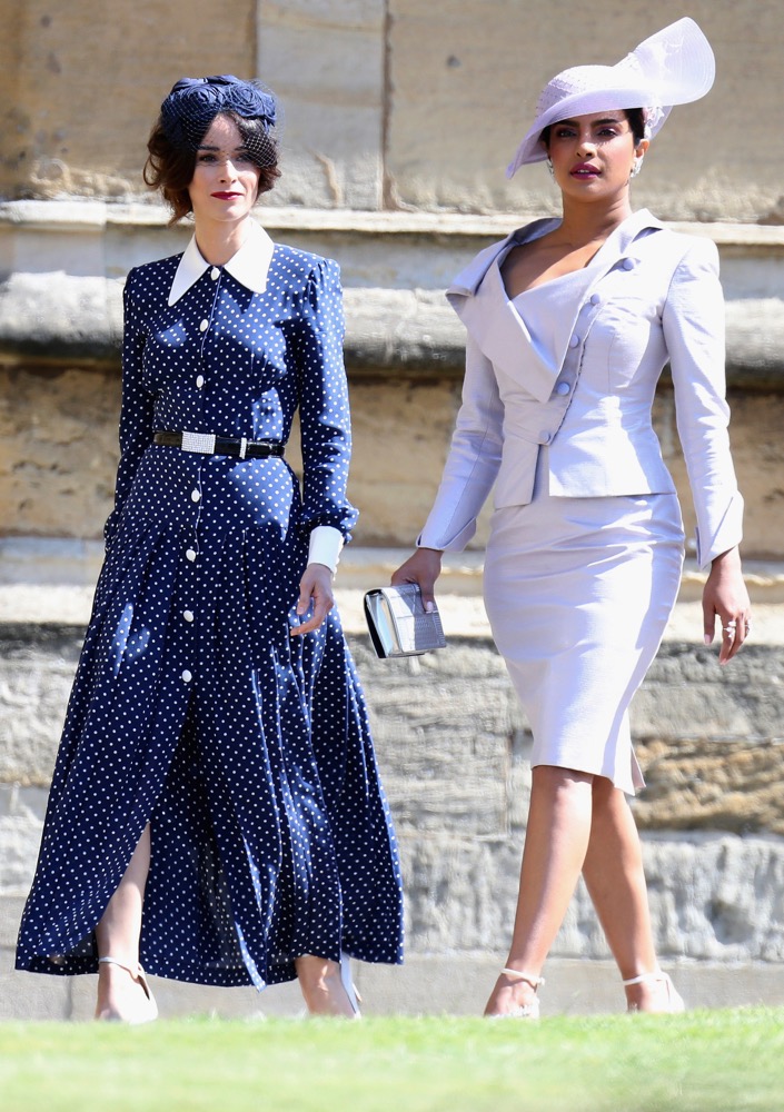 Abigail Spencer and Priyanka Chopra at the Ceremony