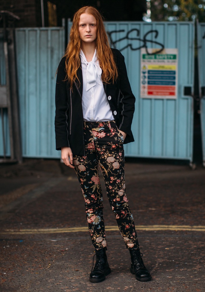 Patterned Pants