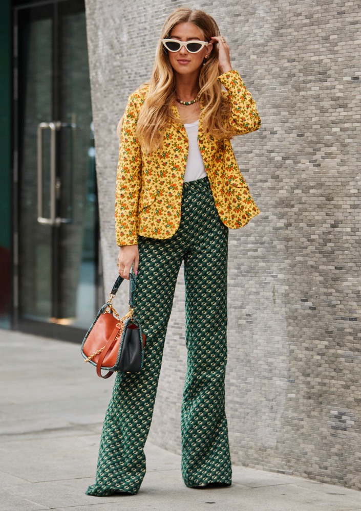 Patterned Pants