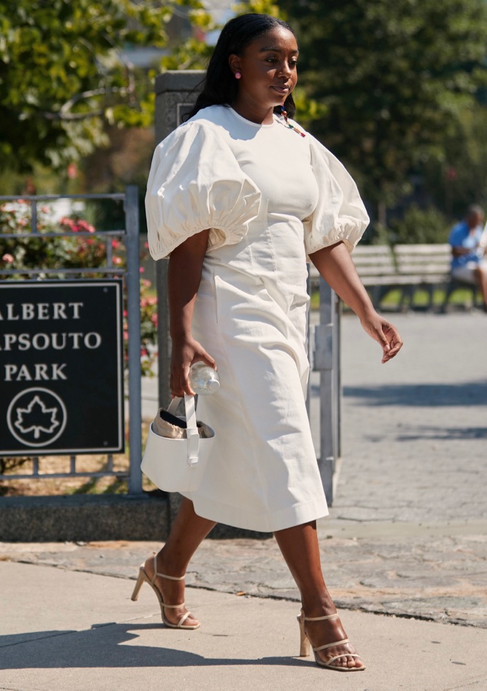 Puff-Sleeve Dresses