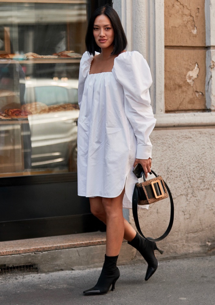 Puff-Sleeve Dresses