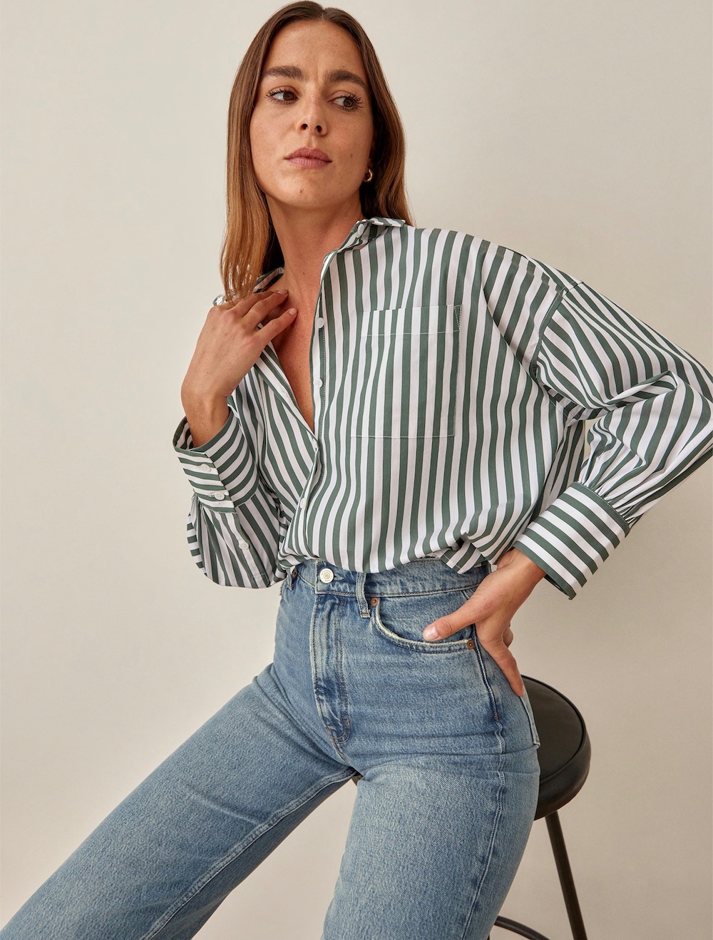 Striped Button Downs #16