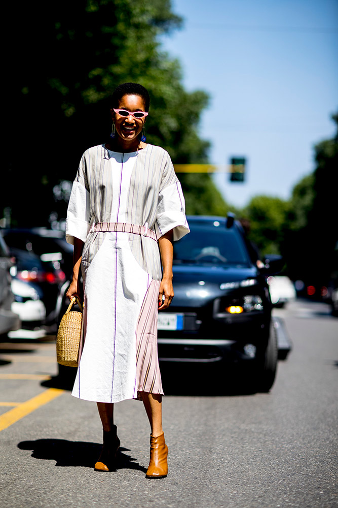 The Women of Men's Fashion Week Street Style, Spring 2019 #30