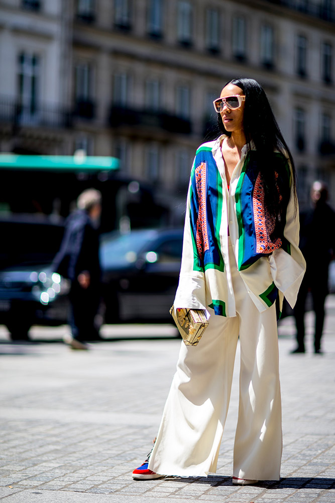 The Women of Men's Fashion Week Street Style, Spring 2019 #68