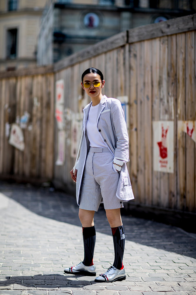 The Women of Men's Fashion Week Street Style, Spring 2019 #76