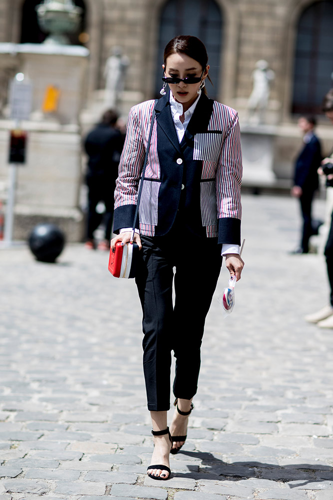 The Women of Men's Fashion Week Street Style, Spring 2019 #77