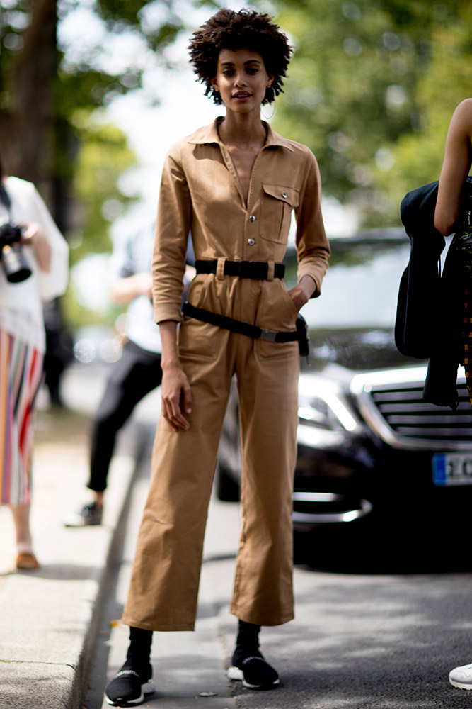 The Women of Men's Fashion Week Street Style, Spring 2019 #88