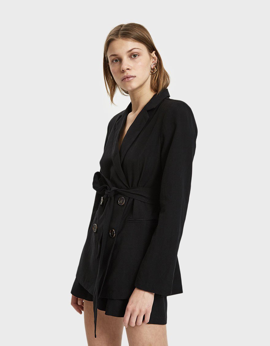 An Un-Boring Black Blazer