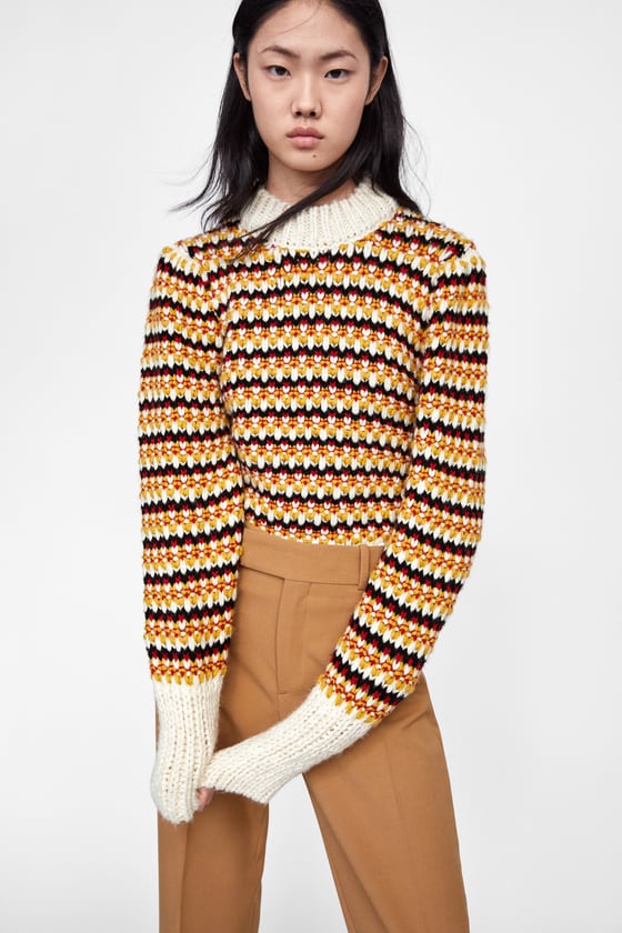 A Puff Sleeve Sweater