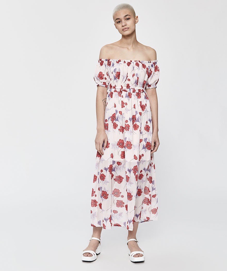 A Floral Dress