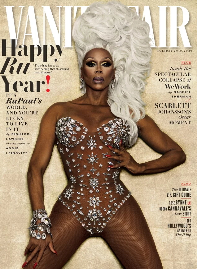 HIT: Vanity Fair Holiday 2019/2020 RuPaul by Annie Leibovitz