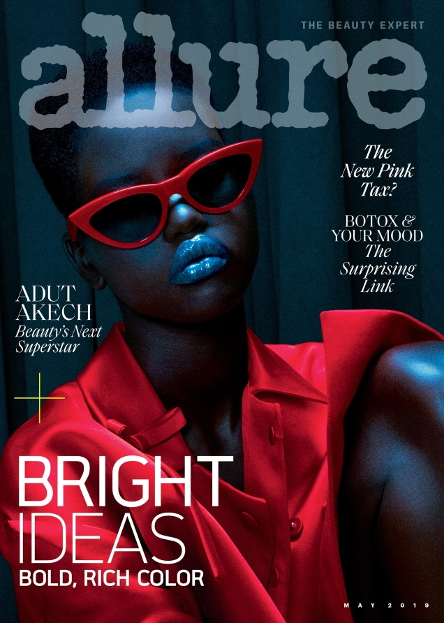 Adut Akech: Allure May 2019 by Daniel Jackson